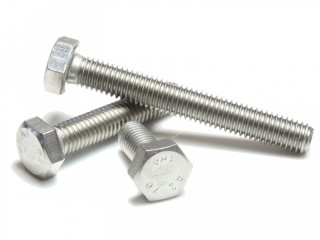 Болт шестигранный DIN 933, цинк,кл.пр.5.8