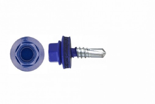 Кровельный саморез 5,5х19 RAL 5002, РТ3