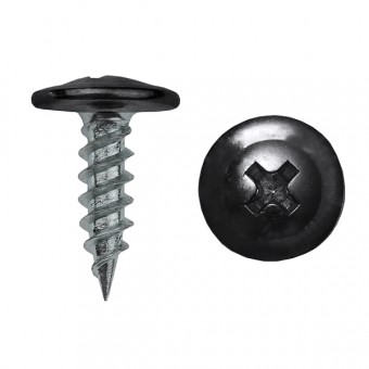 Саморез с прессшайбой 4,2х16 острый , RAL9005