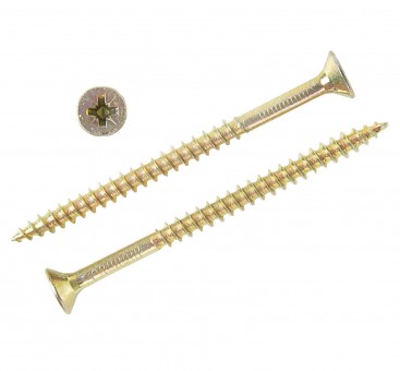 Саморез универсальный 4,5х70 желтый цинк