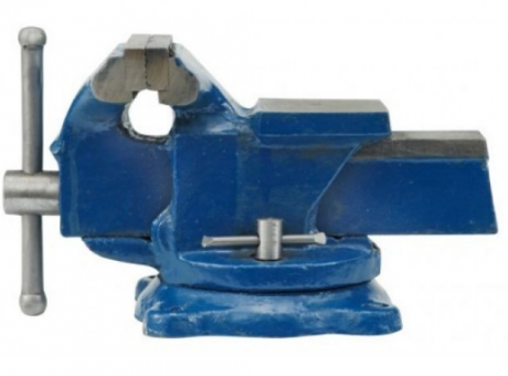 Тиски слесарные поворотные 200мм,16кг.