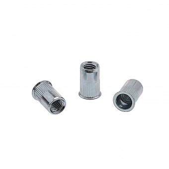 Заклепка гаечная стальная М8х15,5, ум. борт, первая длина (0,5-3,0)