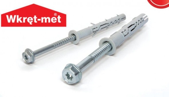 Дюбель рамный распорный с шурупом 12х120К КPR-FAST