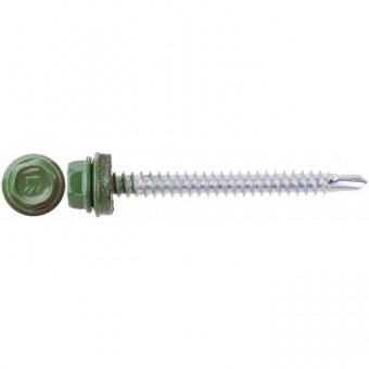 Кровельный саморез 4,8х29 RAL 6020, РТ1