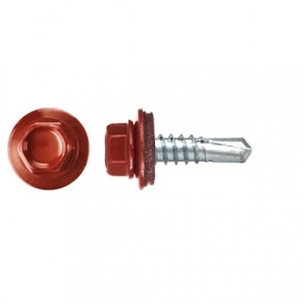 Кровельный саморез 5,5х19 RAL 3011, РТ3