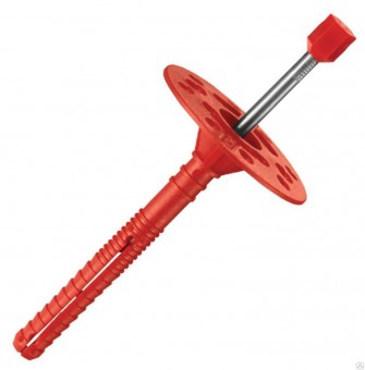 Дюбель для теплоизоляции 10х100(ст. гвоздь) IZM с термозаглушкой