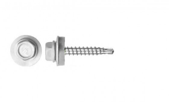 Кровельный саморез 4,8х29 RAL 9006, РТ1