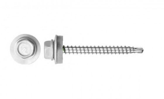 Кровельный саморез 4,8х70 RAL 9006, РТ1