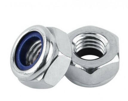 Гайка со стопорным кольцом  М6 DIN 985