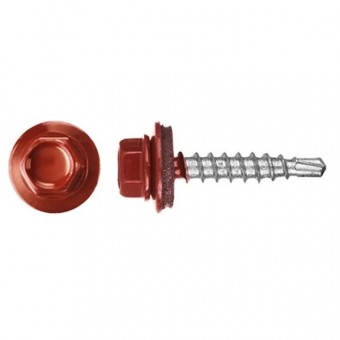 Кровельный саморез 4,8х70 RAL 3011, РТ1