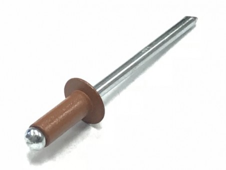 Заклепка вытяжная ал/ст 3,2х8 RAL8004