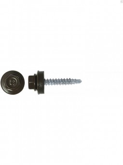 Кровельный саморез 4,8х29 RAL 8019, РТ1