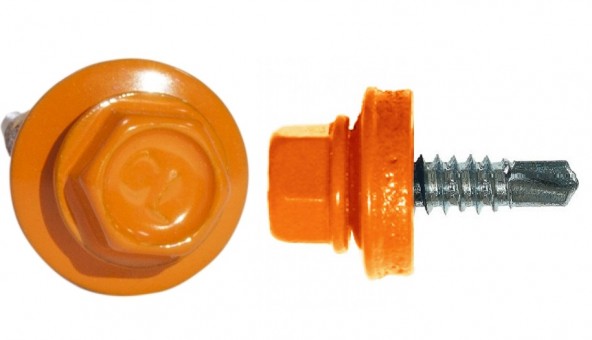 Кровельный саморез 5,5х19 RAL 2004, РT3