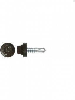 Кровельный саморез 5,5х19 RAL 8019, РТ3