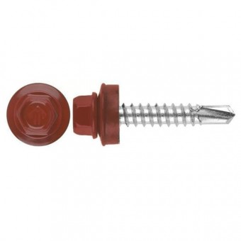 Кровельный саморез 5,5х19 RAL 3009, РТ3