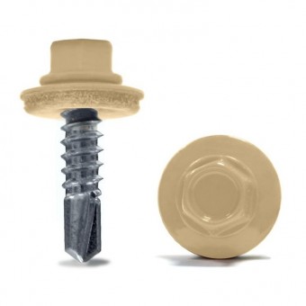 Кровельный саморез 5,5x19 RAL 1014, РТ3