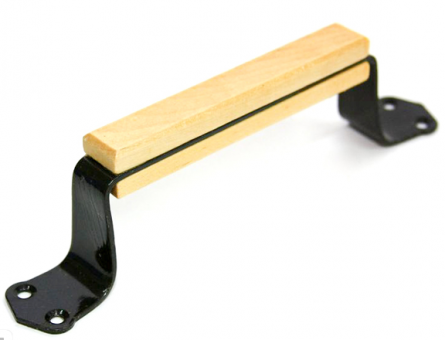 Ручка-скоба 140 мм плоская, оксид