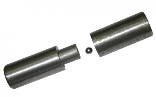 Петля гаражная с шаром 22х110 б/п